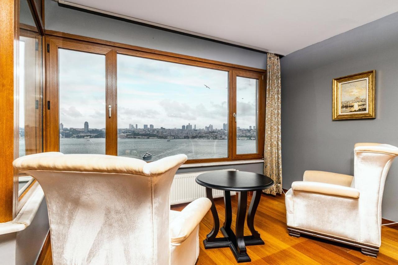 Duplex Flat W Panoramic Bosphorus View And Terrace Lägenhet Istanbul Exteriör bild